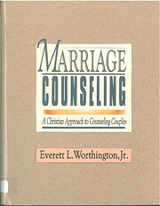 Marriage counseling : a Christian approach…