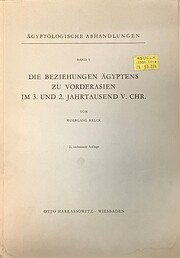 Die Beziehungen Ägyptens zu Vorderasien im…