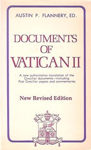 Documents of Vatican II by Austin Flannery