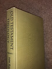 Old Testament Theology Volume One de Gerhard…