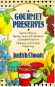 Gourmet Preserves – tekijä: Judith Choate