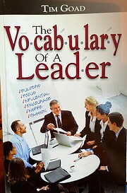 The Vocabulary of a Leader di Tim Goad