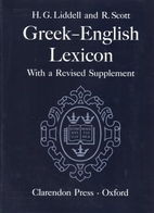 A Greek-English Lexicon, Ninth Edition with…