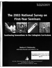 The 2003 National Survey Of First-year…