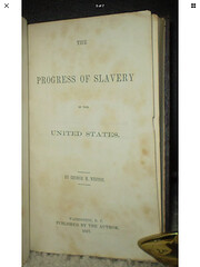 The progress of slavery in the United States…