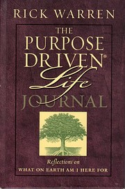 The Purpose-Driven Life Journal por Rick…