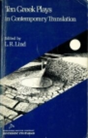 Ten Greek Plays in Contemporary Translations…