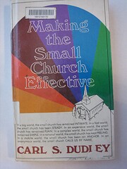 Making the small church effective por Carl…