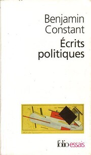 Ecrits politiques – tekijä: Benjamin…