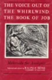 The voice out of the whirlwind: The book of…