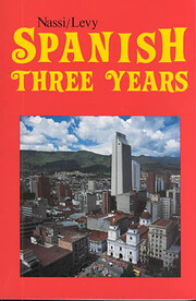Spanish Three Years Review Text von Robert…