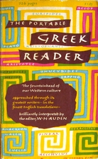The Portable Greek Reader by W. H. Auden