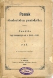 PomnÃk Å¡tudenstva pražského por P.J.Å .