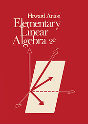 Elementary Linear Algebra av Howard Anton