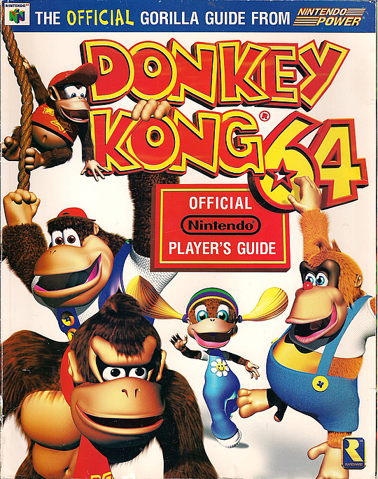 Donkey Kong 64 Player's Guide (The Official Guide from Nintendo) by