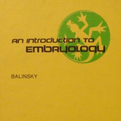 introduction to embryology by balinsky