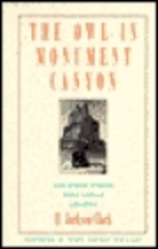 The Owl in Monument Canyon and Other Stories…