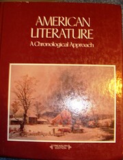 American Literature, a Chronological…