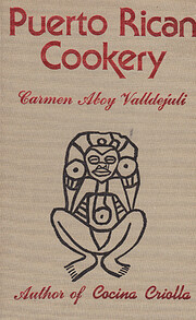 Puerto Rican cookery de Carmen Aboy…