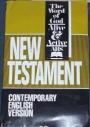 New Testament (Contemporary English Version)…