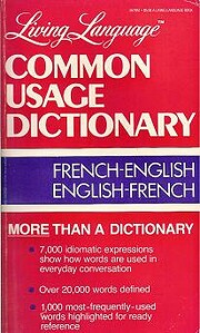 Living Language Common Usage Dictionary:…