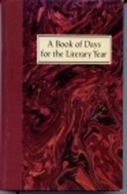 A Book of Days for the Literary Year –…