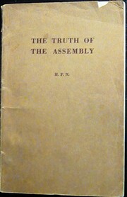 The truth of the assembly af H.F.N