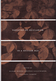 Varieties of Secularism in a Secular Age por…