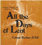 All the Days of Lent af Colane Recker