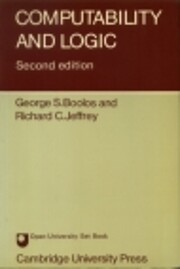 Computability and Logic 2ed de George Boolos