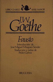 Fausto af Johann Wolfgang von Goethe