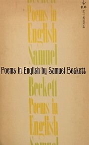 Poems in English por Samuel Beckett