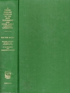 A Greek-English Lexicon of the New Testament…