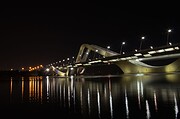 Sheikh Zayed Bridge in Abu Dhabi, UAE –…