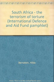 South Africa: The Terrorism of Torture –…
