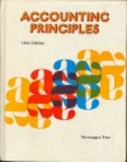 Accounting Principles af C. Rollin Niswonger