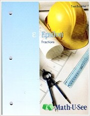 Epsilon: Fractions Test Booklet (Math U See)…