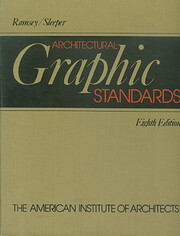 Architectural Graphic Standards, 8th edition…