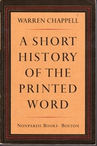 A Short History of the Printed Word by…