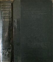 A constitutional history of the American…