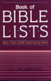 Book of Bible Lists di H. L. Willmington