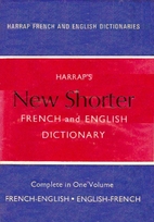 New Shorter French-English, English-French…