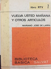 Vuelva usted mañana y otros artículos av…