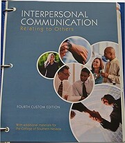 Interpersonal Communication por Susan J.…