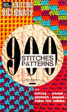 Mon Tricot Knitting Dictionary; 900 Stitches…