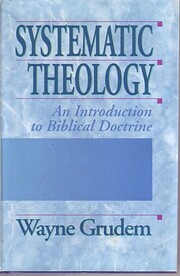 Systematic theology: An Introduction To…