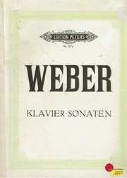 Piano Sonatas por Carl Maria von Weber