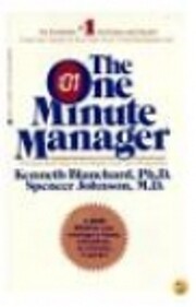 The one minute manager von Kenneth H.…