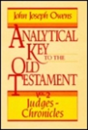 Analytical Key to the Old Testament, vol. 2:…