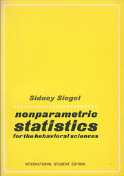 Nonparametric Statistics for the Behavioral…